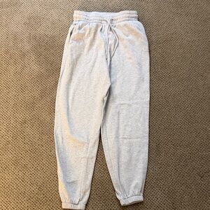 H&M Light Gray Jogger Sweatpants